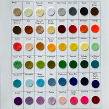 Load image into Gallery viewer, Felt Snowflakes, Style 1, Die Cut Felt Snowflakes