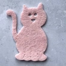 Load image into Gallery viewer, Pastel Felt Cats, Die Cut Felt Cats