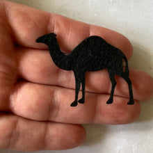 Load image into Gallery viewer, Felt Nativity Silhouettes, Felt Die Cut Christmas Nativity