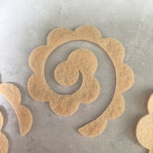 Load image into Gallery viewer, Felt Rosebuds, Pre-Cut Die Cut Flowers, Craft Supplies