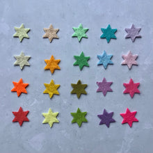 Load image into Gallery viewer, Mini Felt Stars, Die Cut Felt Stars