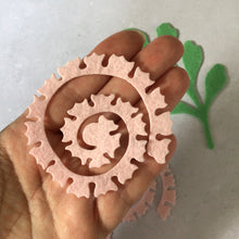 Load image into Gallery viewer, Felt Carnations, 3D Roll Up Die Cut Felt Flowers