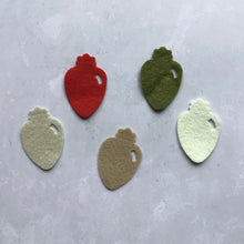 Load image into Gallery viewer, Felt Christmas Lights, Die Cut Felt Lights