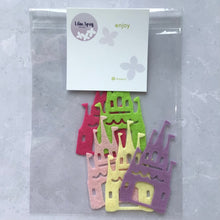 Load image into Gallery viewer, Felt Castles, Die Cut Felt Castles