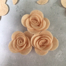 Load image into Gallery viewer, Felt Rosebuds, Pre-Cut Die Cut Flowers, Craft Supplies