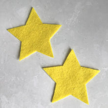 Load image into Gallery viewer, Large Felt Stars, Die Cut Felt Stars