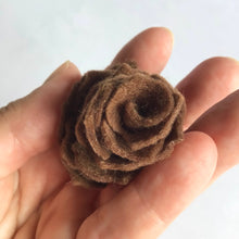 Load image into Gallery viewer, Felt Pine Cone, Roll Up Pine Cone, , Die cut Felt, 3D Die Cut Pine Cone