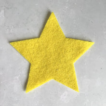 Load image into Gallery viewer, Large Felt Stars, Die Cut Felt Stars
