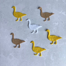 Load image into Gallery viewer, Felt Ducks, Die Cut Felt Ducks