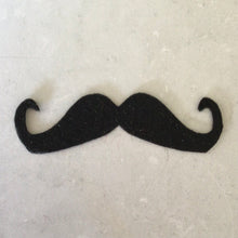 Load image into Gallery viewer, Felt Moustache, Die Cut Moustache