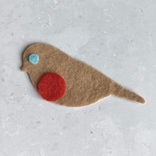 Load image into Gallery viewer, Small Felt Robins, Die Cut Felt Robins