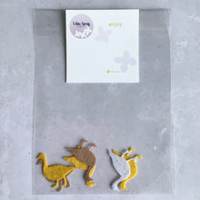 Load image into Gallery viewer, Felt Ducks, Die Cut Felt Ducks
