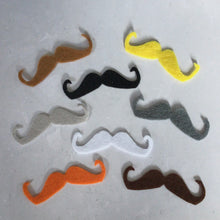 Load image into Gallery viewer, Felt Moustache, Die Cut Moustache