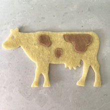 Load image into Gallery viewer, Felt Cows, Die Cut Felt Cows
