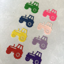 Load image into Gallery viewer, Felt Tractors, Die Cut Felt Tractors