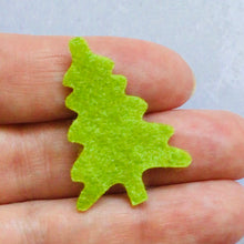 Load image into Gallery viewer, Small Felt Christmas Trees, Felt Die Cut Trees, Christmas Table Sprinkles
