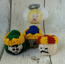 Load image into Gallery viewer, Nativity Christmas Knitting Pattern, PDF, Ferrero Rocher Chocolate Covers