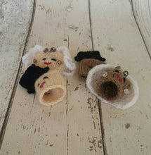 Load image into Gallery viewer, Bride & Groom Knitting Pattern, PDF, Ferrero Rocher Chocolate Cover