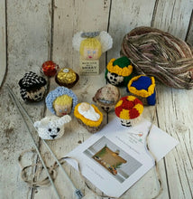 Load image into Gallery viewer, Nativity Christmas Knitting Pattern, PDF, Ferrero Rocher Chocolate Covers