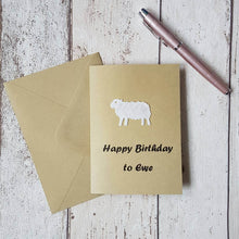 Load image into Gallery viewer, Felt Sheep, Felt Lambs, Die Cut Felt Sheep