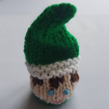 Load image into Gallery viewer, Christmas Elf Knitting Pattern ,PDF, Ferrero Rocher Chocolate Cover