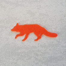 Load image into Gallery viewer, Felt Foxes, Die Cut Felt Fox
