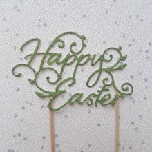 Load image into Gallery viewer, Happy Easter Cake Topper, Easter Cake Topper
