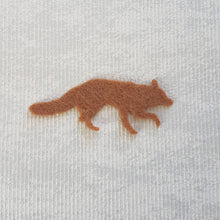 Load image into Gallery viewer, Felt Foxes, Die Cut Felt Fox