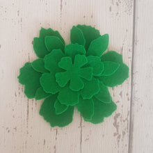 Load image into Gallery viewer, Large Christmas Felt Flowers, Die Cut Felt Flowers