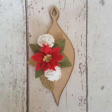 Load image into Gallery viewer, Christmas Felt Flower Bauble Kit, Make Your Own Kit