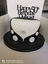 Load image into Gallery viewer, PERSONALISED Glitter Happy Birthday Cake Topper, add Name and Age