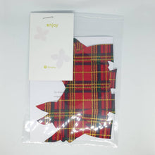 Load image into Gallery viewer, Tartan Scottie Dog Applique, Die Cut Dog, Iron On Scottie