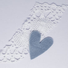 Load image into Gallery viewer, 13th Wedding Anniversary Card, Lace Anniversary Card