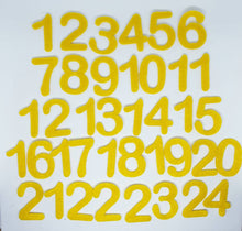 Load image into Gallery viewer, Felt Advent Calendar Numbers ( Style 2), Die Cut Numbers, DIY Advent Calendar