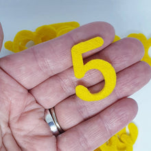 Load image into Gallery viewer, Felt Advent Calendar Numbers ( Style 2), Die Cut Numbers, DIY Advent Calendar