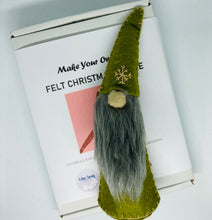 Load image into Gallery viewer, Sew Your Own Felt Christmas Gnome Kit
