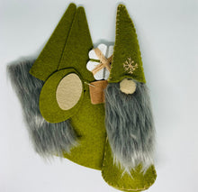 Load image into Gallery viewer, Sew Your Own Felt Christmas Gnome Kit