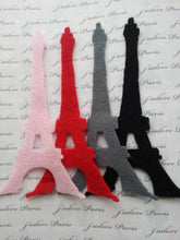 Load image into Gallery viewer, Large Felt Eiffel Towers, Die Cut Felt Eiffel Tower