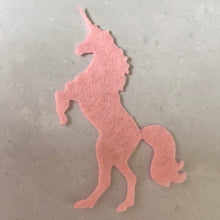 Load image into Gallery viewer, Felt Unicorns, Die Cut Felt Unicorns