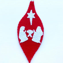 Load image into Gallery viewer, Sew Your Own Felt Nativity Christmas Bauble