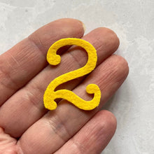 Load image into Gallery viewer, Felt Advent Calendar numbers, Die Cut Numbers 1-24, DIY Advent Calendar