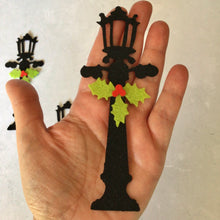 Load image into Gallery viewer, Large Felt Lamppost, Die Cut Felt Lampposts