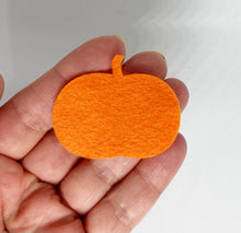 Load image into Gallery viewer, Felt Pumpkins, Felt Die Cut Pumpkin