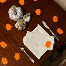 Load image into Gallery viewer, Felt Pumpkins, Felt Die Cut Pumpkin