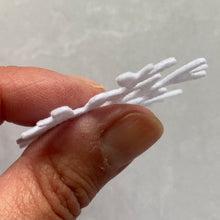 Load image into Gallery viewer, Felt Snowflakes, Die Cut Lacy Snowflakes