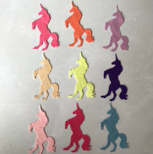 Load image into Gallery viewer, Felt Unicorns, Die Cut Felt Unicorns