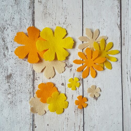 Why Yellow Felt Flowers Are Not Just For Spring And Easter Time