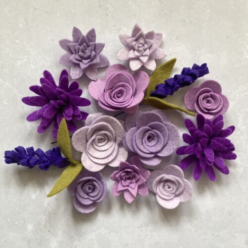 Perfect Felt Flowers for Valentine's Day & Other Romantic Milestones