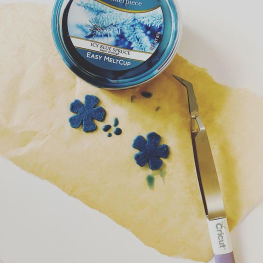 How to make cost effective Scented Wax Samples using Felt Die Cut Shapes