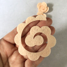 Load image into Gallery viewer, Felt Rosebuds, Pre-Cut Die Cut Flowers, Craft Supplies
